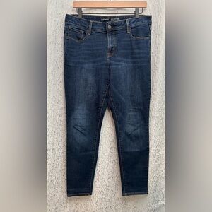 Old Navy Rockstar Jeans Women’s 12 Short Dark Blue